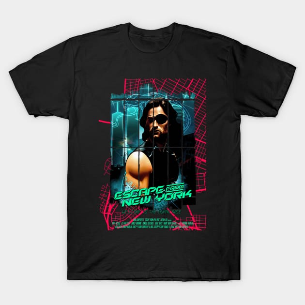 Escape from New York T-Shirt by Tronyx79